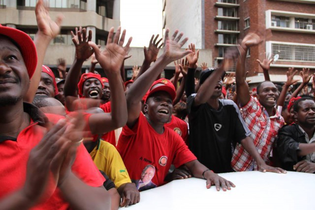 Tsvangirai supporters besiege Harvest House