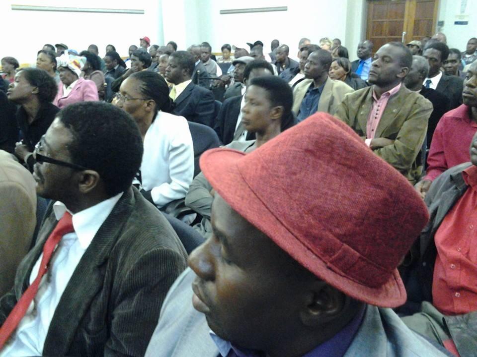 The suspensions were announced by Lobengula MP Samuel Sipepa Nkomo at the Mendel Training Centre in Malborough, 15km away from the MDC-T Harvest House headquarters.