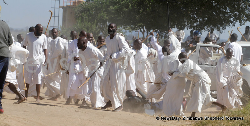 Masowe members run riot, beat up anti-riot cops
