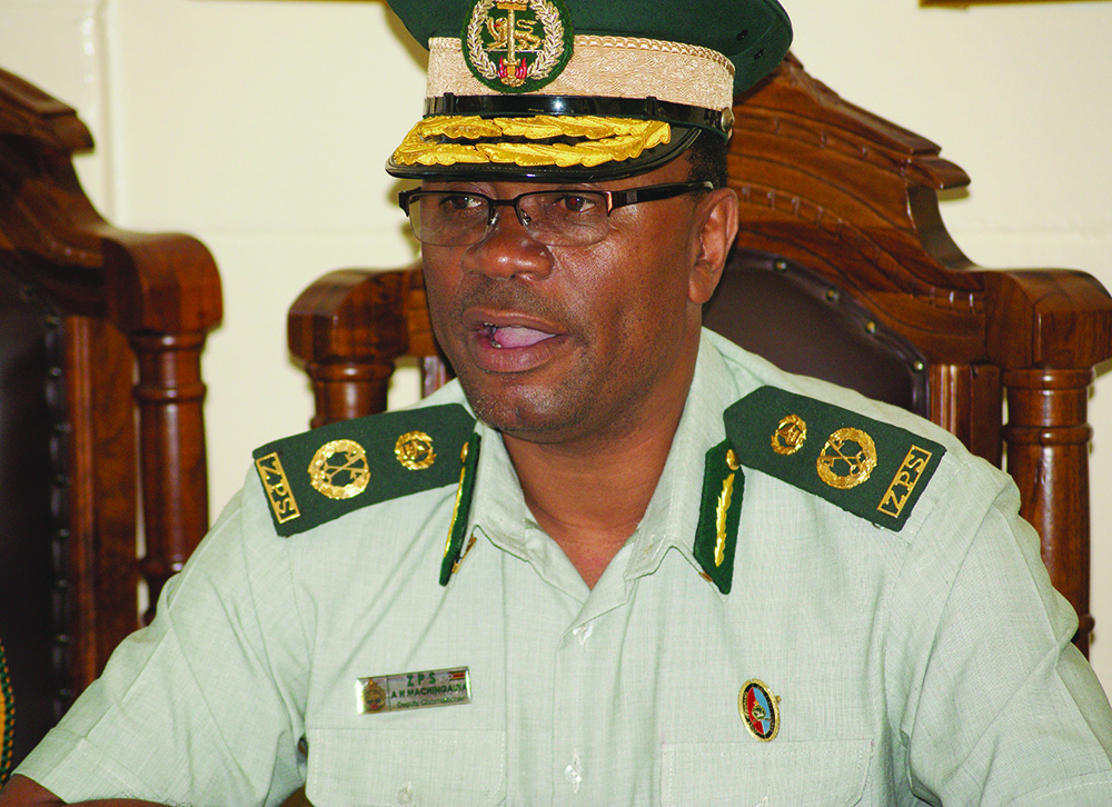 Zimbabwe Prisons and Correctional Services Deputy Commissioner-General Aggrey Machingauta