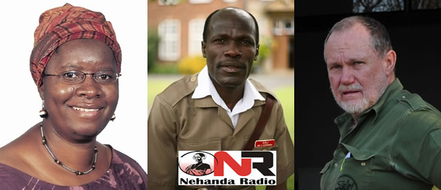 Nyaradzayi Gumbonzvanda, Henry Chitsenga and Clive Stockil