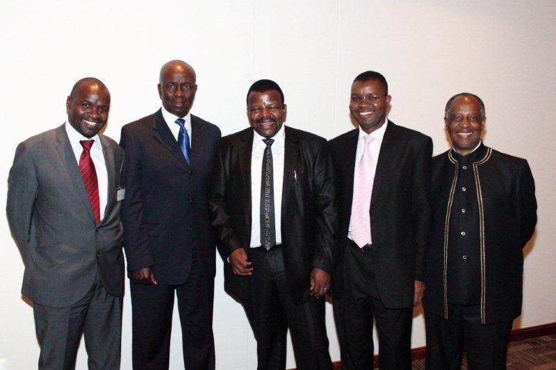 Trust Maanda, Deputy Chief Justice Moseneke, Tino Bere (President-LSZ), Thempinkosi Magwaliba, Dumisa Ntsebeza SC