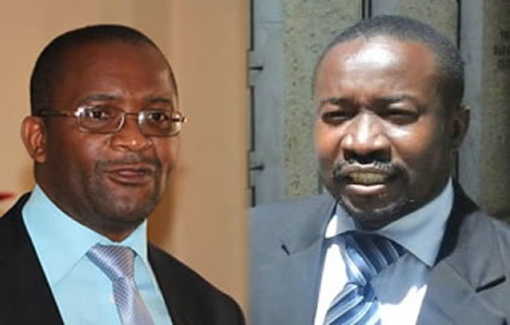 Douglas Mwonzora and Jacob Mafume