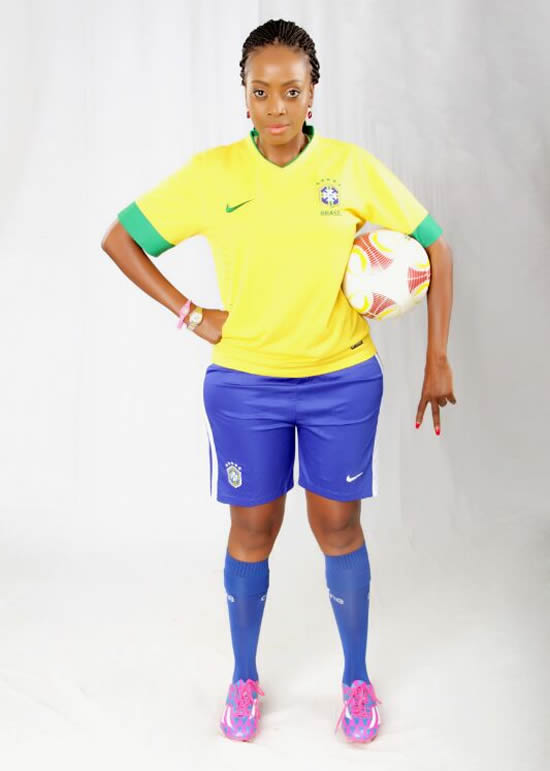 Makosi gets into World Cup spirit, backs Brazil