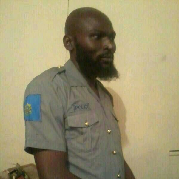 Madzibaba Chacha had a picture of himself wearing a Zimbabwe Republic Police (ZRP) uniform