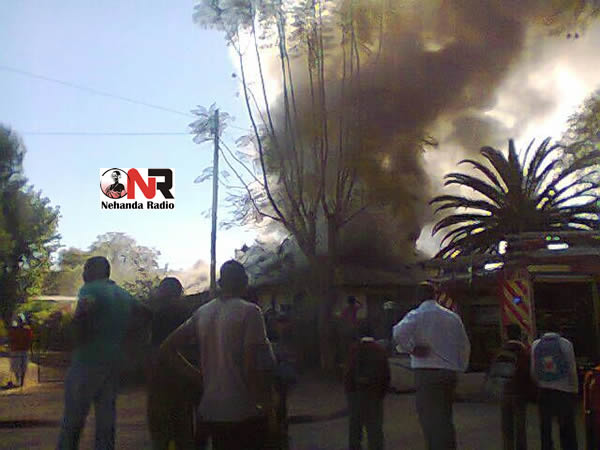 A two-year-old toddler was burnt to death in Bulawayo’s Sauerstown suburb last week (Picture by Nehanda Citizen Reporter)
