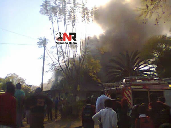 A two-year-old toddler was burnt to death in Bulawayo’s Sauerstown suburb last week (Picture by Nehanda Citizen Reporter)