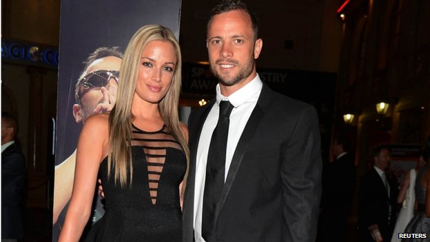 Mr Pistorius and his girlfriend Reeva Steenkamp had been dating for three months before the fatal shooting
