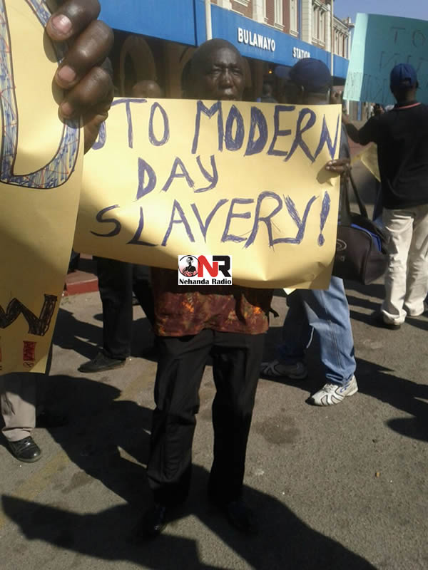 NRZ workers begin first of many planned protests