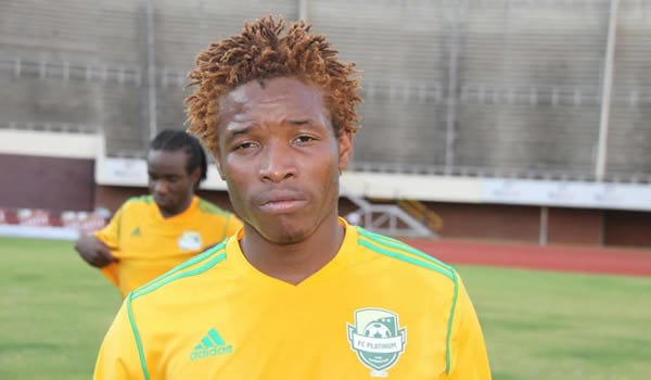 Joel Ngodzo during his time at FC Platinum