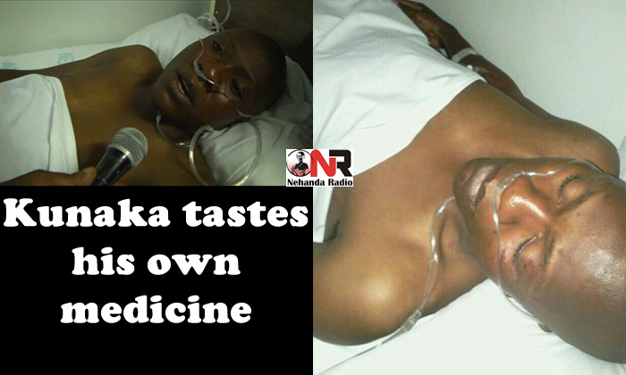 Zanu PF terror chief Jim Kunaka tastes his own medicine
