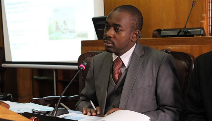 Former ICT Minister and Kuwadzana (MDC-T) MP Nelson Chamisa