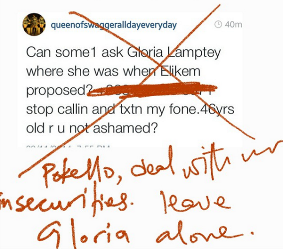 elikem responds to Pokello