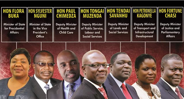 Mugabe fires 7 more ministers