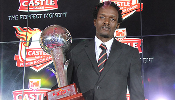 Castle Lager Premiership Soccer Star of the Year Dennis Dauda