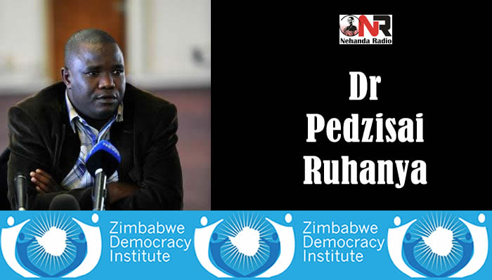 Dr Pedzisai Ruhanya is the director of the Zimbabwe Democracy Institute (ZDI)
