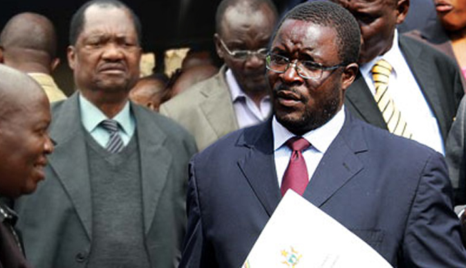 State media columnist Nathaniel Manheru — widely understood to be President Robert Mugabe’s spokesperson George Charamba (right)