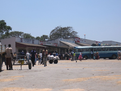 Bus terminus in Sakubva - Mutare