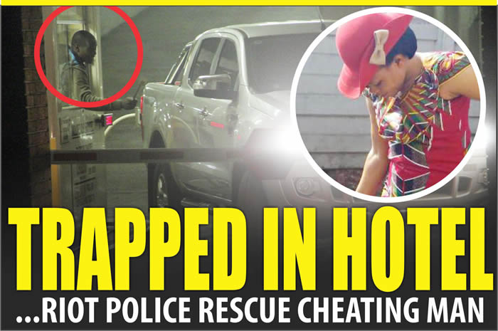 CIO official trapped in hotel with married woman