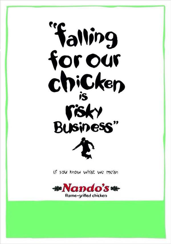 Robert Mugabe falling for chicken in fake Nando’s advert