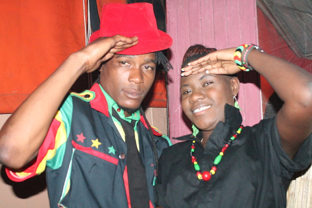 Soul Jah Love and wife Bounty Lisa