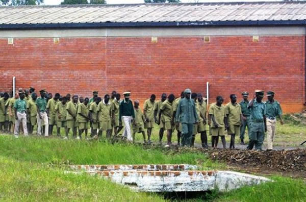 Prisoners inside Chikurubi