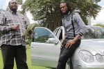 Mupfumi’s re-donated ambulance Esau Mupfumi seen here handing over a Mercedes to singer Jah Prayzah (Pic by NewsDay)
