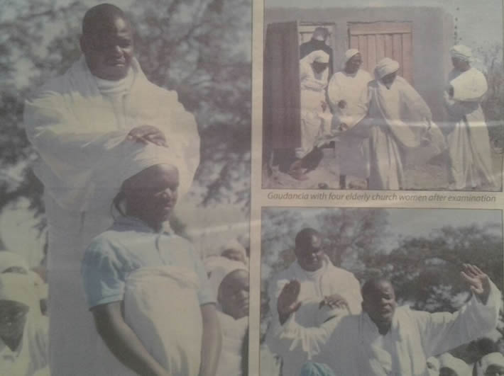 Gaudancia Chihurunga, accompanied by her relatives consulted a self styled prophet from Johane Masowe Yechishanu Madzibaba Starleen Nhamo