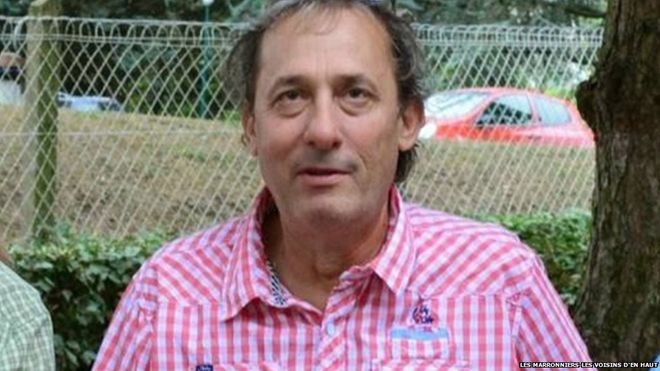 A photo of beheading victim Herve Cornara was released by friends