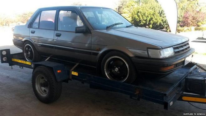 Derrick Goosen said the car was of sentimental value
