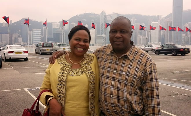 Monica and Christopher Mutsvangwa