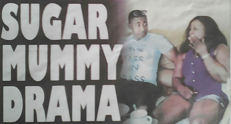 H Metro frontpage: Sugar mummy outcry... varsity student moves in with cougar