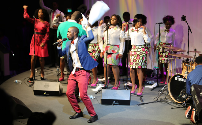 ZimPraise Choir seen here performing in the UK