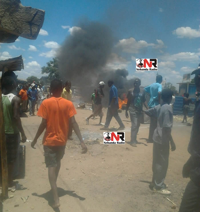 Violent clashes in Chitungwiza