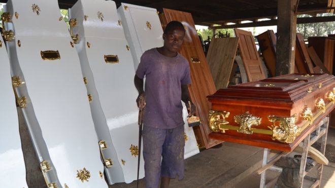 John Mutau never planned to become a coffin-maker