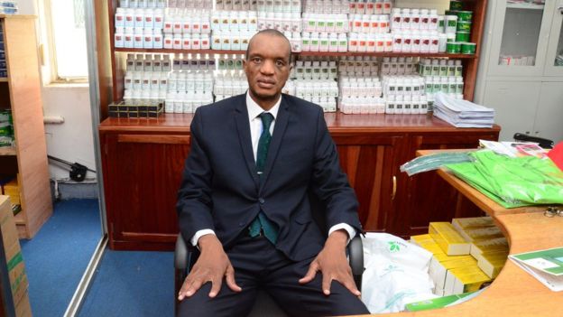 Osmond Tafadzwa Chakauya's company has a deliberate policy of employing people with HIV/Aids