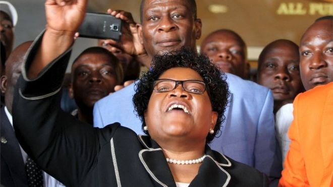 Joice Mujuru was known as "Spill Blood" during the campaign against British rule