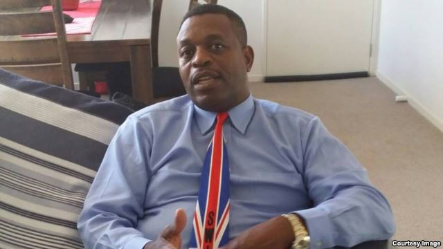 Sipho Dube has established a courier company in New Zealand (Picture by VOA)