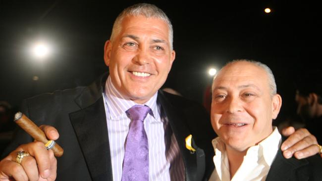 Steve Kaya with Mick Gatto in 2009