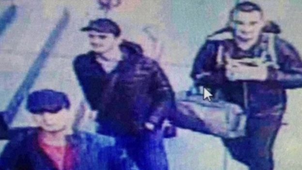 CCTV has emerged of the three suspected attackers at Istanbul's Ataturk airport