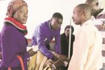 DeMbare remember the nine they lost Distraught friends and relatives visited injured Dynamos fans admitted at Parirenyatwa Group of Hospitals in Harare yesterday. Here, midfielder King Nasama (in blue jacket) holds a phone for his mother Ms Shylet Tinonetsana in her bed. Ms Tinonetsana was among Dynamos fans who were involved in an accident near Battlefields about 20km outside Kadoma on Saturday. — (Picture by Tawanda Mudimu)