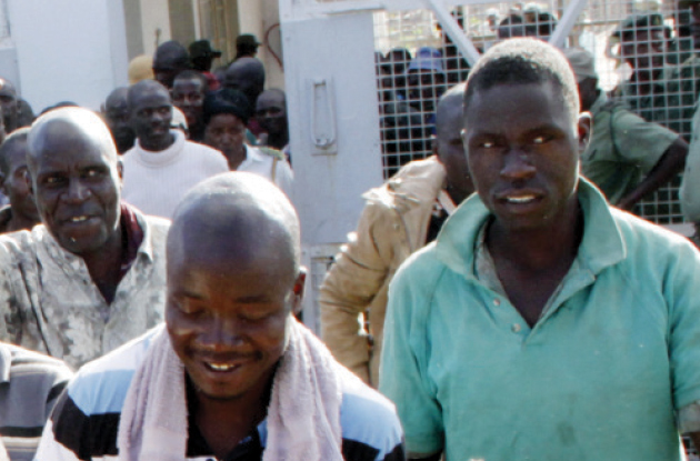 Inmates at Khami Prison in this file photo