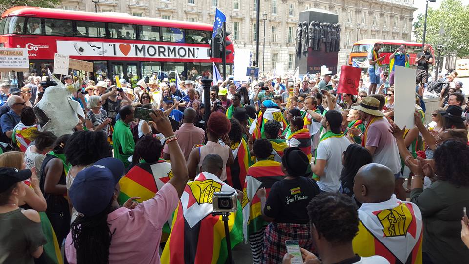 #ThisFlag London protest in PICTURES