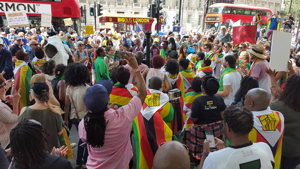 #ThisFlag London protest in PICTURES
