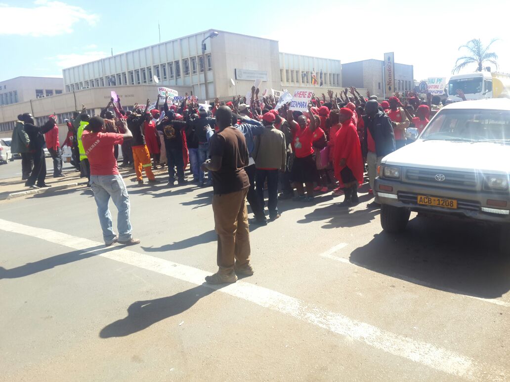 MDC demonstration in Kwekwe