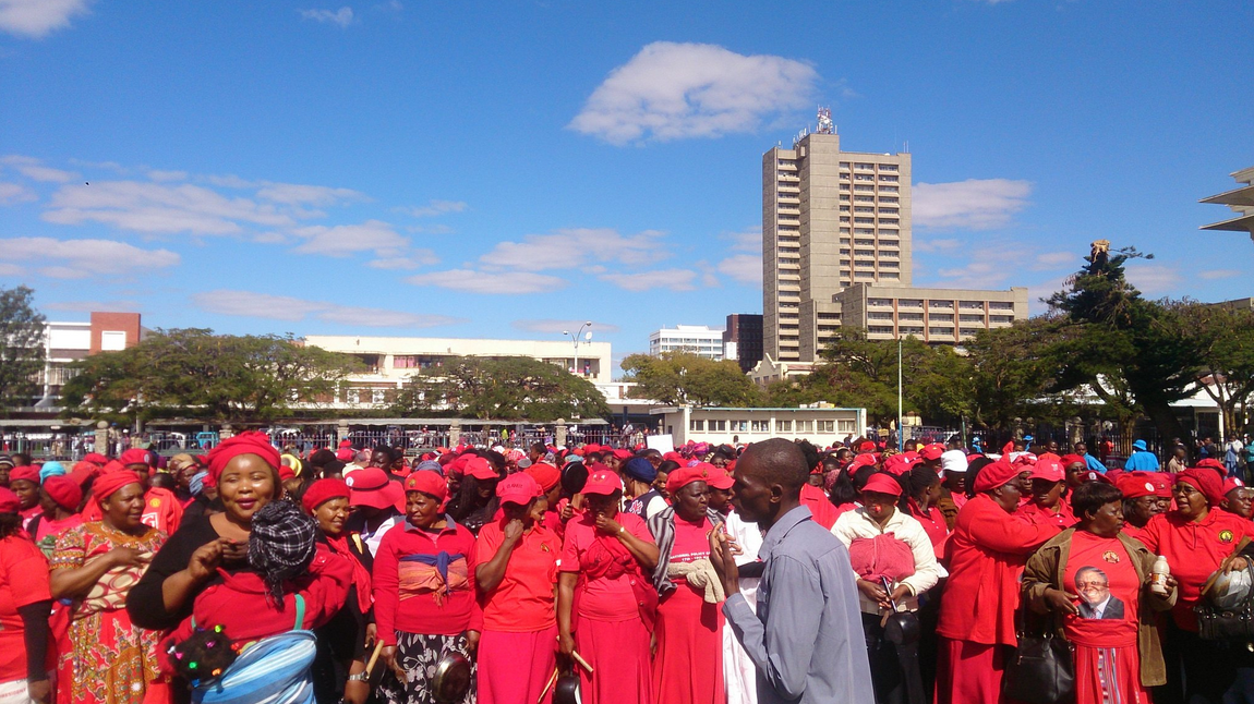 MDC-T #BeatThePot protest in Bulawayo in PICTURES