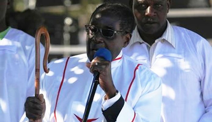 President Robert Mugabe has invested heavily in fishing for votes amongst the popular Apostolic Sects in Zimbabwe
