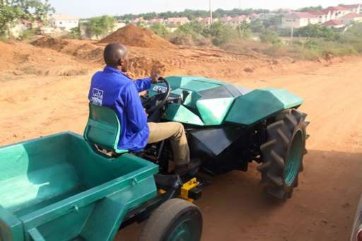 UK-trained Nigerian engineer Timothy Addigi Terfa is getting ready to launch a Nigerian-built tractor