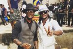 Reunited P-Square share ‘Bank Alert’ behind the scenes moments The recently reunited award winning pop duo, Peter and Paul Okoye aka P-Square shared behind the scenes photos for their new video for the single track Bank Alert directed by Clarence Peters.