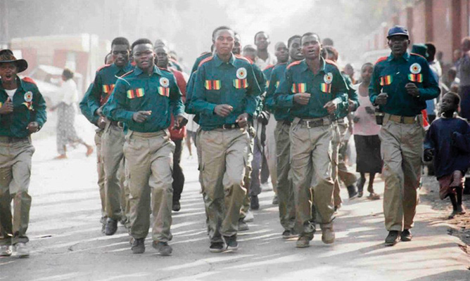 File picture of Zanu PF youth militia